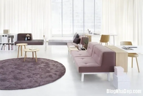 BST nội thất hiện đại được thiết kế với kiểu dáng đơn giản, màu sắc tươi sáng từ Ophelis