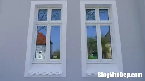 Một số mẫu khung cửa sổ bằng gỗ đơn giản mà đẹp