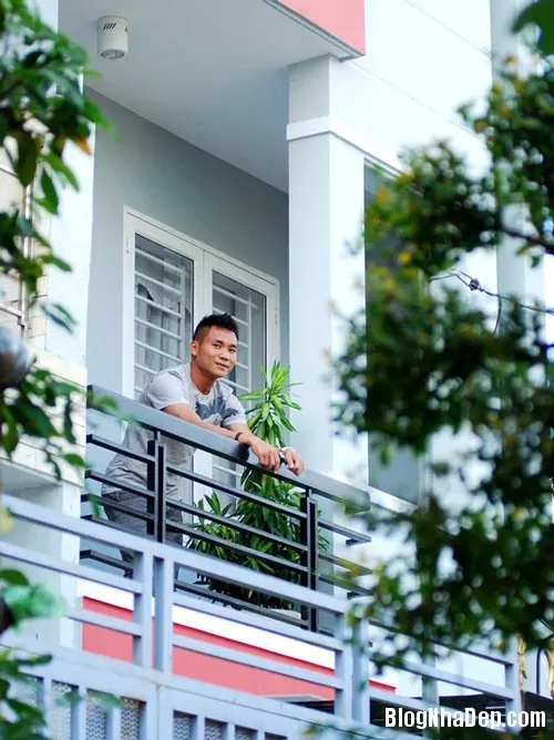 Ngôi nhà 4 tầng nằm ở ngoại ô TPHCM của cầu thủ Huỳnh Phú