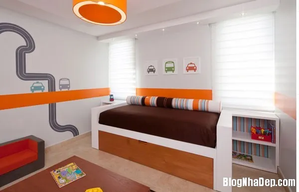 Những thiết kế giường tầng lạ mắt trong phòng bé